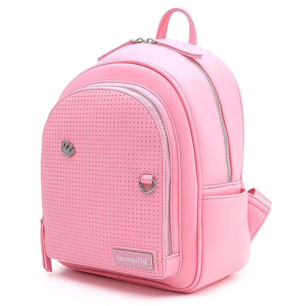 Loungefly Pink Pin Trader Mini-Backpack - Entertainment Earth