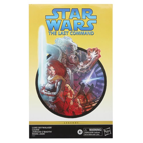 Star Wars The Black Series The Last Command Luke Skywalker, Luuke, Joruus C'baoth, Mara Jade 6-Inch