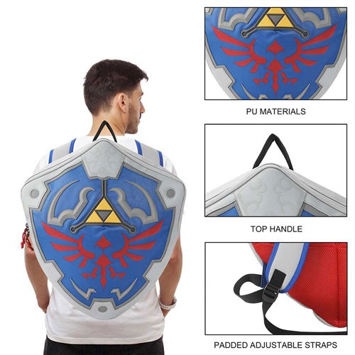 The Legend of Zelda Hylian Shield 3D Backpack