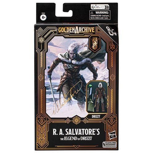 Dungeons & Dragons R.A. Salvatore's The Legend of Drizzt Golden Archive Drizzt 6-Inch Action Figure