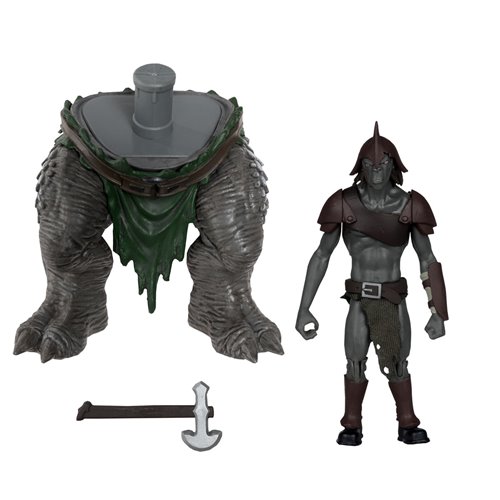 The Lord of the Rings: The War of the Rohirrim Build-A Wave 1 Shank 4-Inch Scale Action Figure