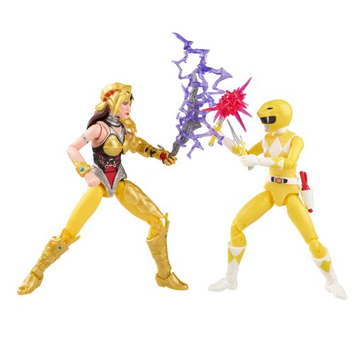 Power Rangers Lightning Collection Yellow Scorpina Figures