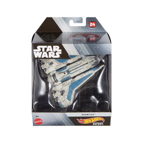 Star Wars Hot Wheels Starships Select 1:50 Scale 2024 Mix 2 Vehicle Case of 5