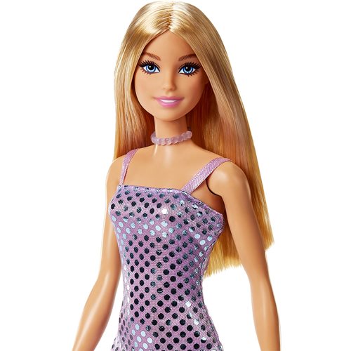 Barbie Glitz Doll in Lavender Metallic Mini Dress