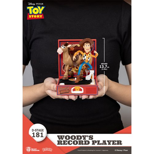 Toy Story Woody's Record Player DS-181 D-Stage Statue