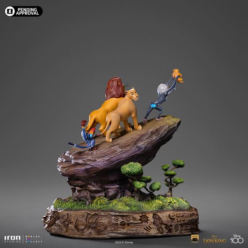 The Lion King Deluxe 1:10 Art Scale Limited Edition Statue