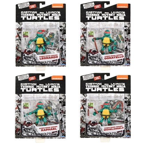 Teenage Mutant Ninja Turtles Classic Comic Book Series Action Figure 4-Pack