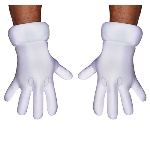 Super Mario Bros. Adult Gloves Roleplay Accessory