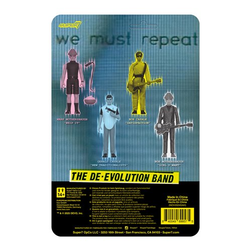 Devo Booji Boy 3 3/4-Inch ReAction Figure