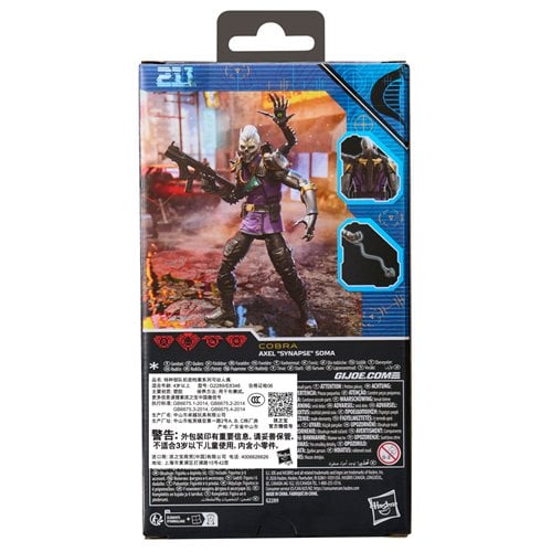 G.I. Joe Classified Series 211 Axel Synapse Soma 6-Inch Action Figure