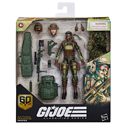 G.I. Joe Classified Series 60th 6-Inch Action Figures Wave 1
