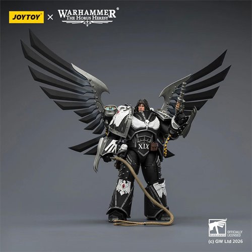 Joy Toy Warhammer The Horus Heresy Raven Guard Corvus Corax Primarch Of The XIX Legion 1:18 Scale Ac