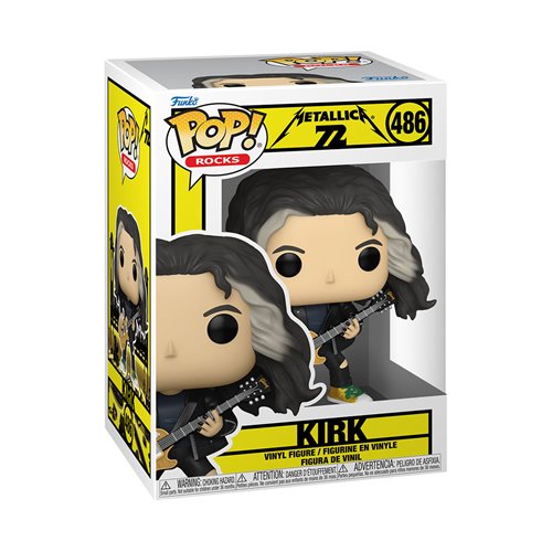 Metallica Kirk Hammett (72S) Funko Pop! Vinyl Figure