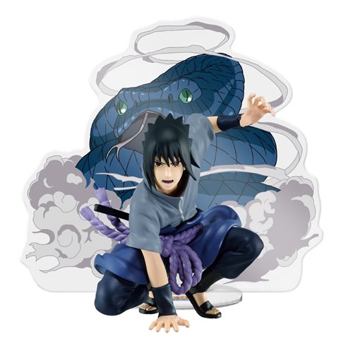 Naruto: Shippuden Uchiha Sasuke Panel Spectacle Statue