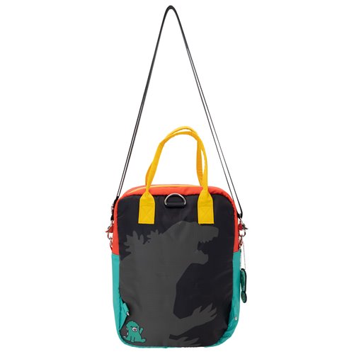 Chibi Godzilla Raids Again Reversible / Convertible Crossbody Bag