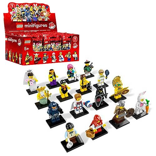 LEGO 8831 Minifigures Series 7 Display Box (60 Figures)