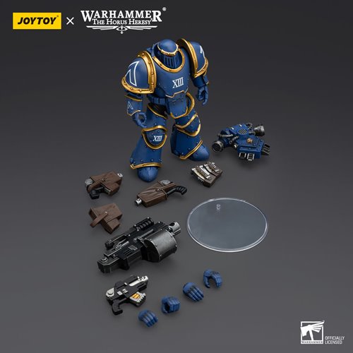 Joy Toy Warhammer: The Horus Heresy Ultramarines Legion MkIII Support Squad with Heavy Bolter 1:18 S
