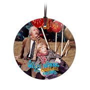Willy Wonka and the Chocolate Factory Charlie and Grandpa Joe StarFire Prints Hanging Glass Ornament