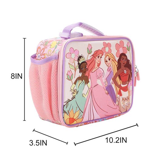Disney Princesses All Over Print Floral Insulated Lunch Tote