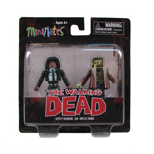 The Walking Dead Minimates Michonne and Winter Zombie 2-Pack