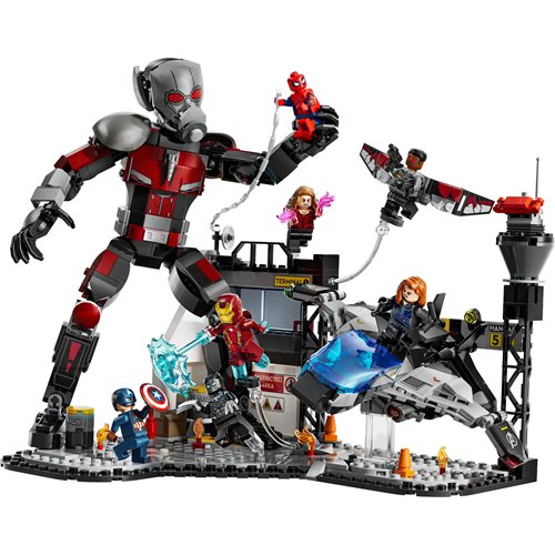 LEGO 76314 Captain America: Civil War Action Battle