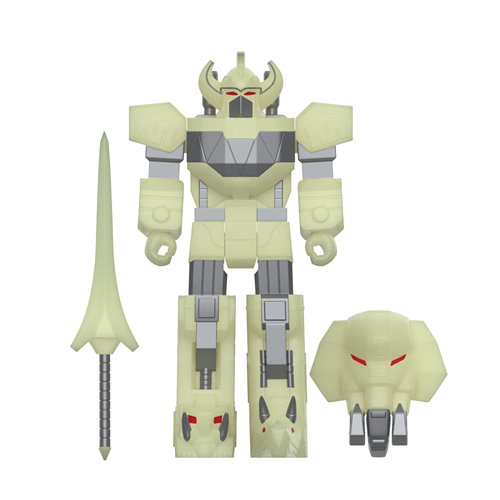 Mighty Morphin Power Rangers Megazord (Lightning Glow) 3 3/4-Inch ReAction Figure
