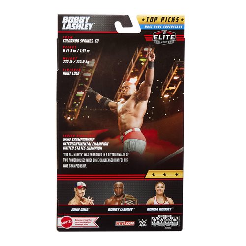 WWE Top Picks 2023 Wave 2 Bobby Lashley Elite Action Figure