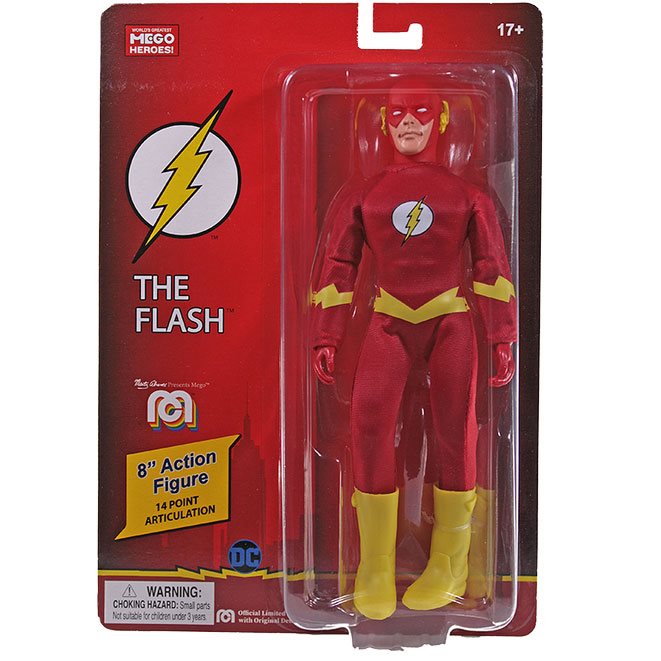Scellé 2018 Mego DC Comics 12" Flash Action Figure Doll 
