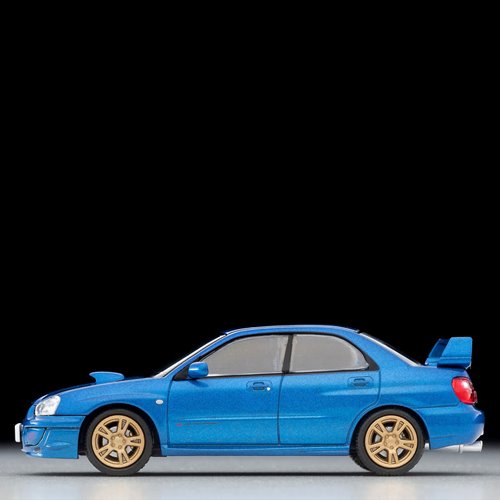 Tomica Limited Vintage Neo Subaru Impreza WRX STi 2003 Blue 1:64 Scale Die-Cast Metal Vehicle