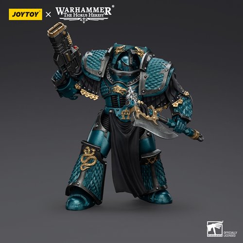Joy Toy Warhammer The Horus Heresy Alpha Legion Lernaean Terminator with Volkite Charger 1:18 Scale