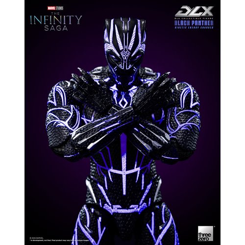 Marvel Studios: The Infinity Saga Black Panther Kinetic Energy Charged DLX Action Figure