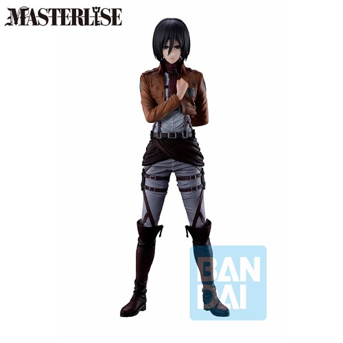 Attack on Titan Mikasa Dedicate Your Heart Masterlise Ichibansho Statue
