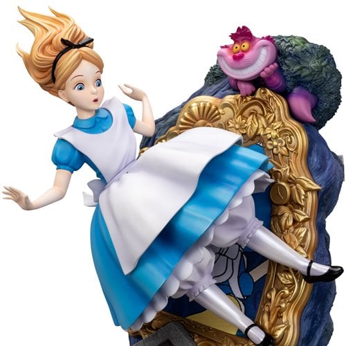 Alice in Wonderland Alice and The Cheshire Cat MC-097 Master Craft Statue