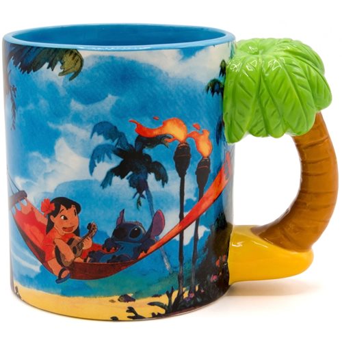 Lilo and Stitch Palm Tree 20 oz. Ceramic Mug
