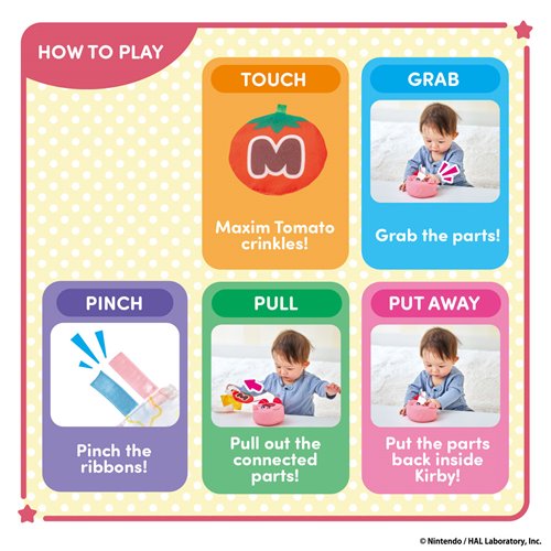 Kirby Inhale What's Inside Playset