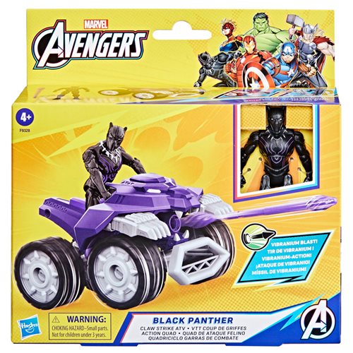 Avengers Epic Hero Series Black Panther Claw Strike ATV Vehicle