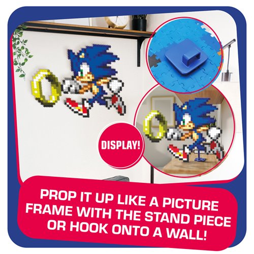 Sonic the Hedgehog and Ring Jixelz Remix 700-Piece Puzzle