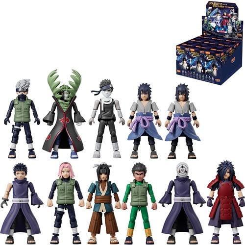 Naruto Shippuden Galaxy Version 04 War Begins! Mini Model Kit Display Box of 9