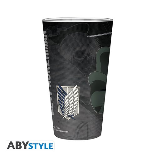 Attack on Titan Levi 14 oz. Glass