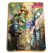 JoJo's Bizarre Adventure Group Sublimation Throw Blanket