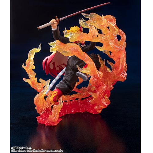 Demon Slayer Kyojuro Rengoku Flame Breathing FiguartsZERO Statue
