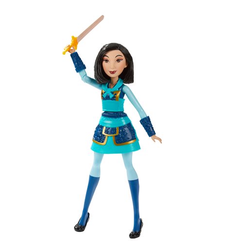 Disney Princess Warrior Moves Mulan Doll