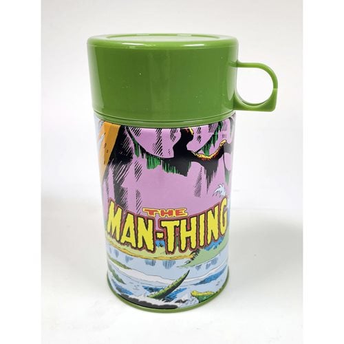 Marvel Man-Thing Tin Titans Tin Titans Lunch Box with Thermos - San Diego Comic-Con 2023 Previews Ex