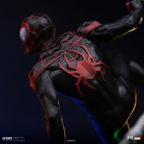 Miles Morales Spider-Man vs Villains Battle Diorama Series 1:10 Art Scale Limited Edition Statue