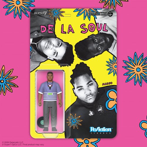 De La Soul Vincent "Maseo" Mason (Me, Myself & I) 3 3/4-Inch ReAction Figure