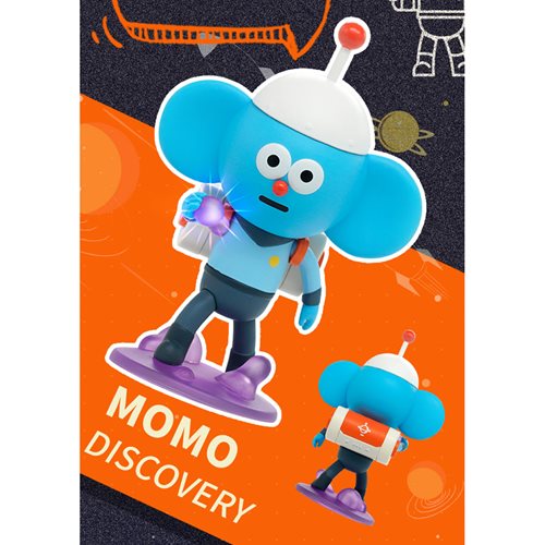 Momo Planet Mystery Series Blind Box Vinyl Figure Case of 8