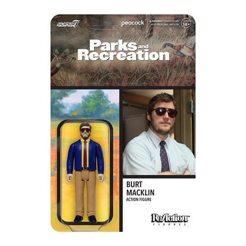 Parks and Recreation Andy Dwyer (Burt Macklin)  3 3/4-Inch ReAction Figure