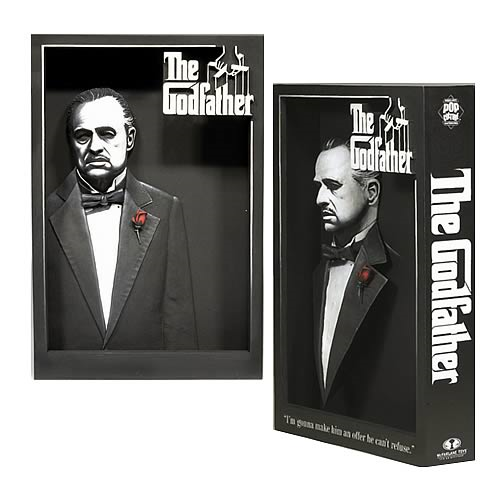The Godfather 3-D Movie Poster Sculpture