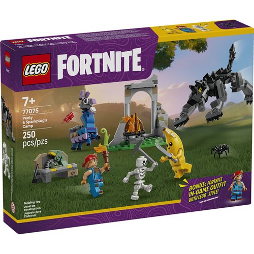 LEGO 77075 Fortnite Peely & Sparkplug's Camp