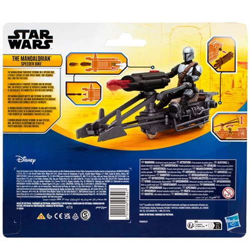 Star Wars Epic World of Action The Mandalorian & Speeder Bike